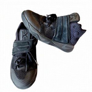 𝅺nike KYRIE 2 “TOUCH FACTOR” BASKETBALL BLACK SNEAKERS. SIZE 4.5